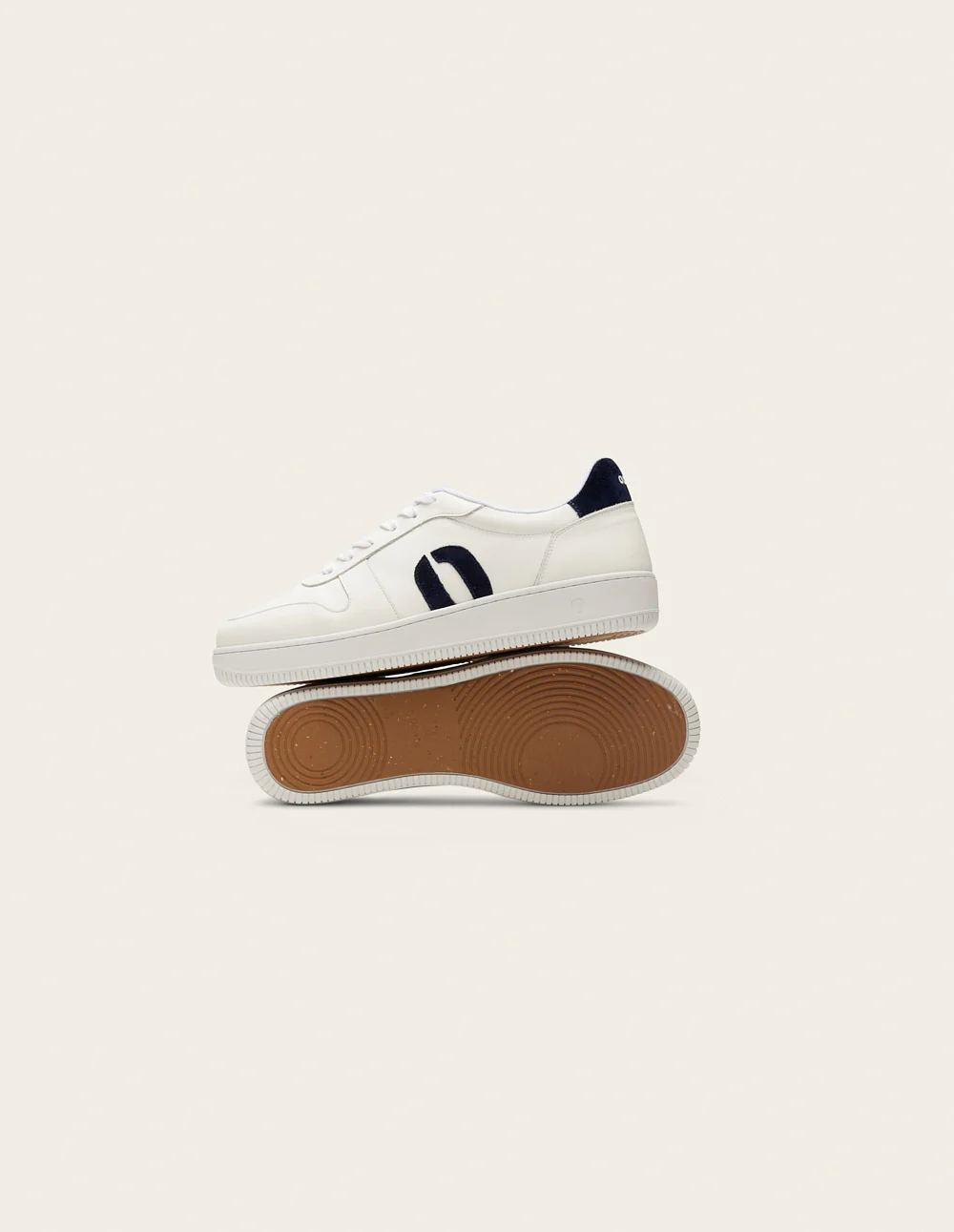 Baskets basses Matthieu - Blanc marine - Image 5