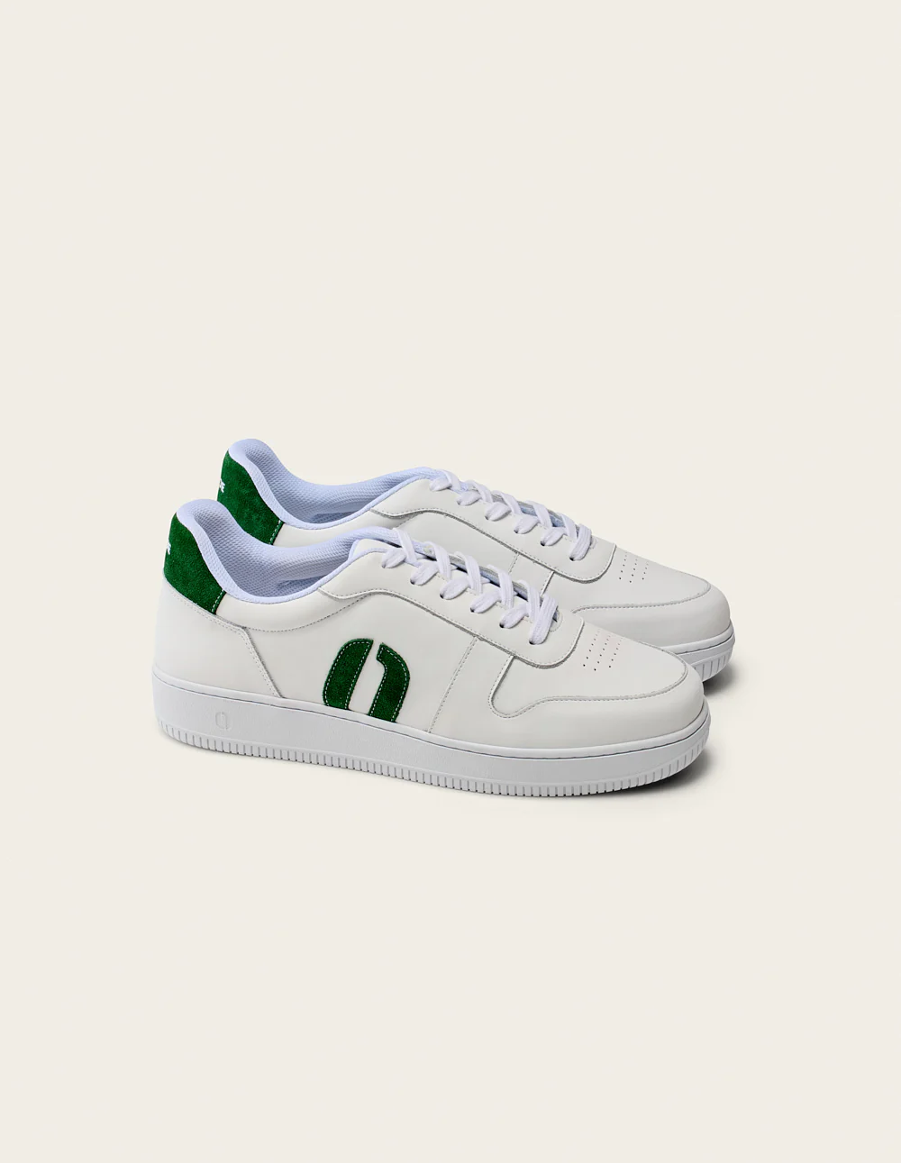 Baskets basses Matthieu - Blanc vert - Image 3