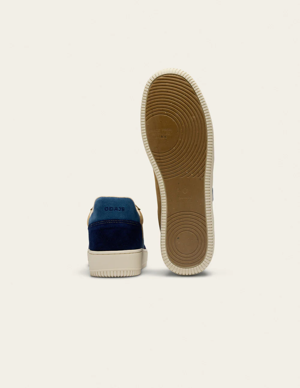 Baskets basses Matthieu - Marine beige kaki - Image 5