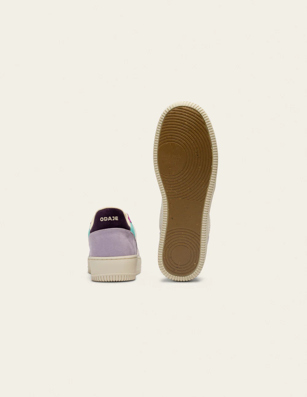 Baskets basses Maxence F - Lilas écru violet - Image 7