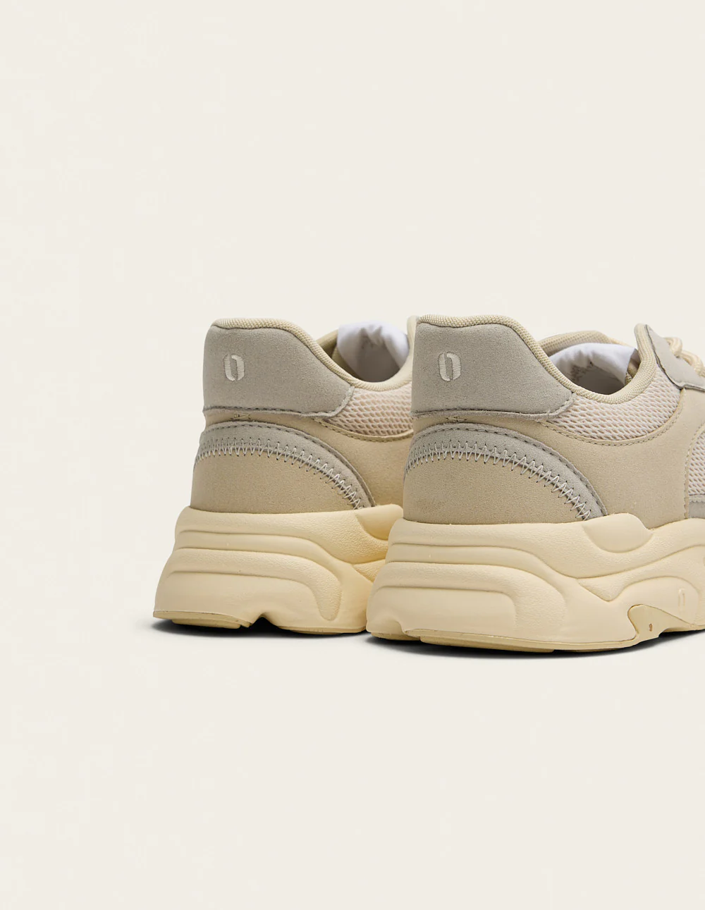 Baskets basses Nathanaelle - Beige - Image 3