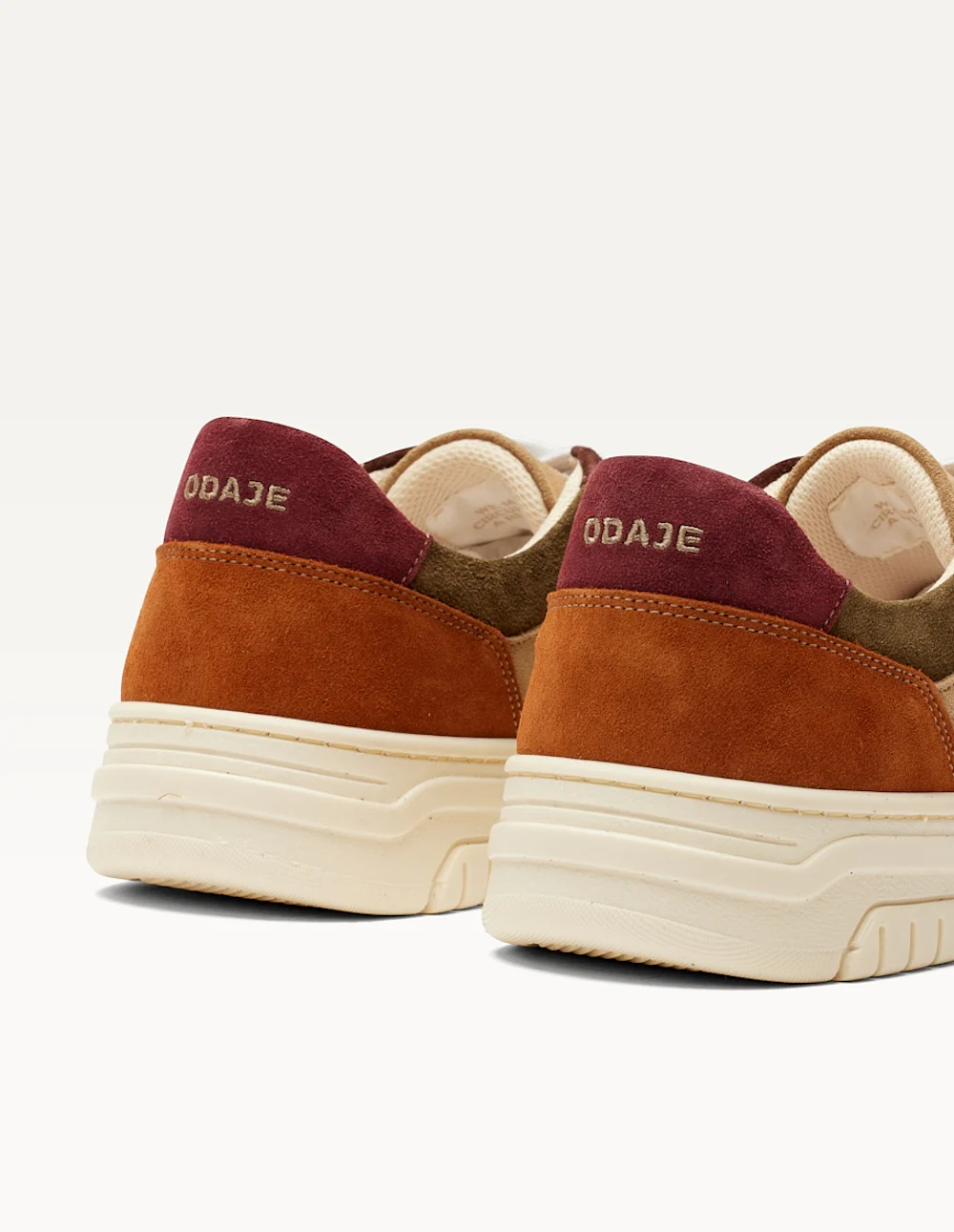 Baskets basses Nino - Ambre kaki beige - Image 4