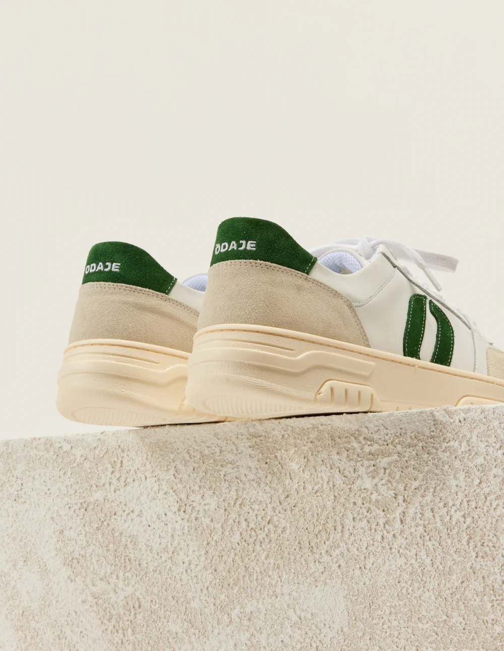 Baskets basses Nino - Blanc vert - Image 6