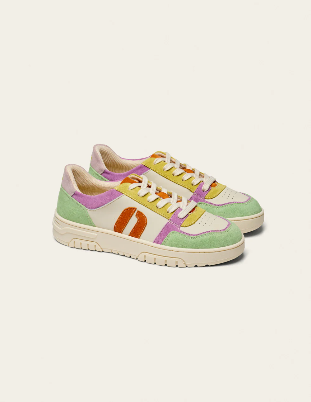Baskets basses Nora - Vert lilas citron - Image 3
