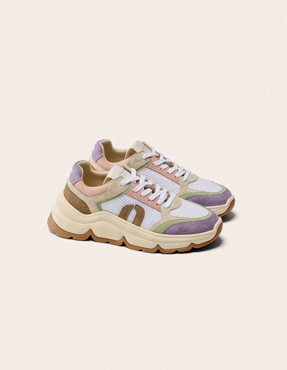 Baskets basses Orna - Lilas vert blanc - Image 3