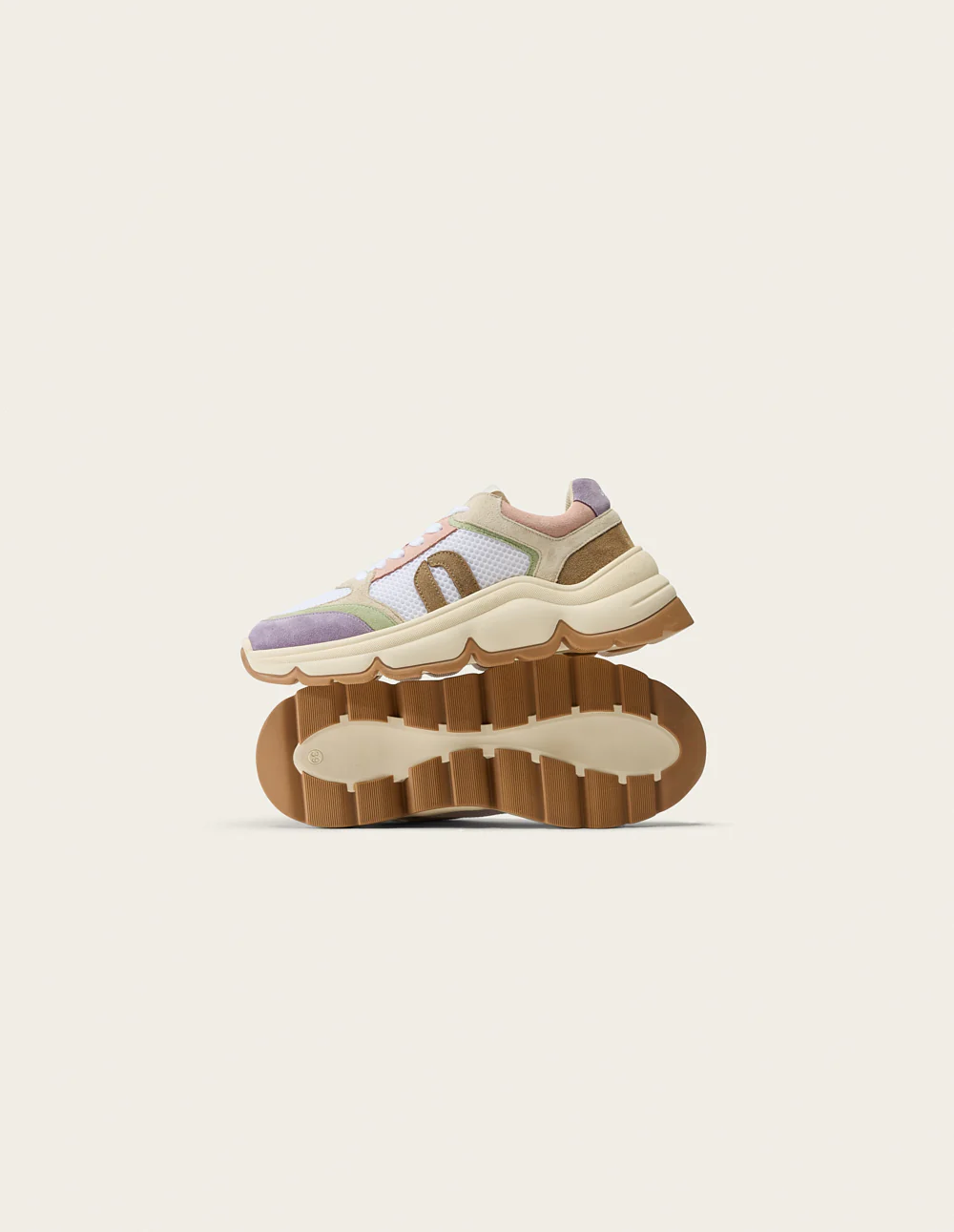 Baskets basses Orna - Lilas vert blanc - Image 5