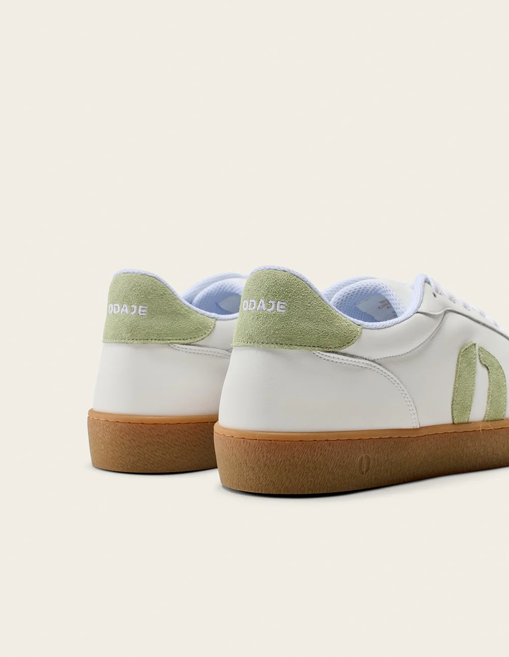Baskets basses Pablo - Blanc kaki - Image 6