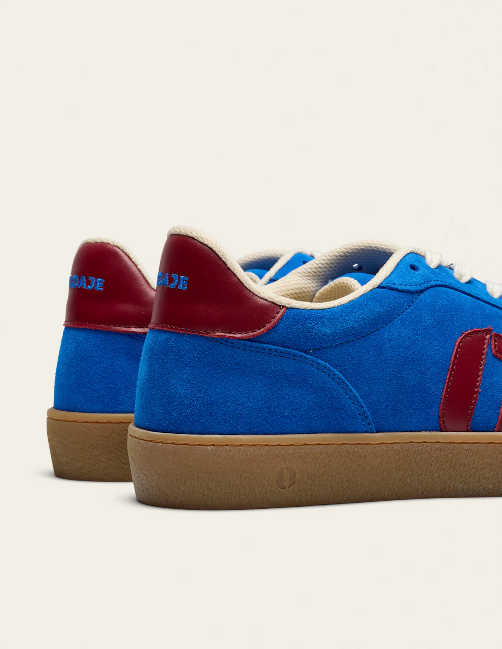Baskets basses Pablo - Bleu bordeaux - Image 6