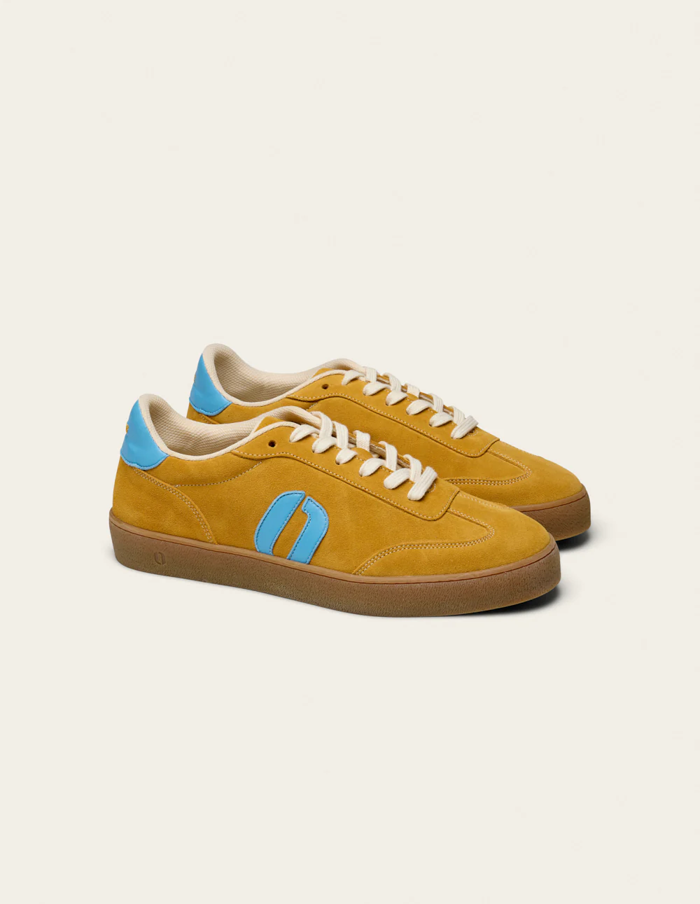 Baskets basses Pablo - Ocre turquoise - Image 3