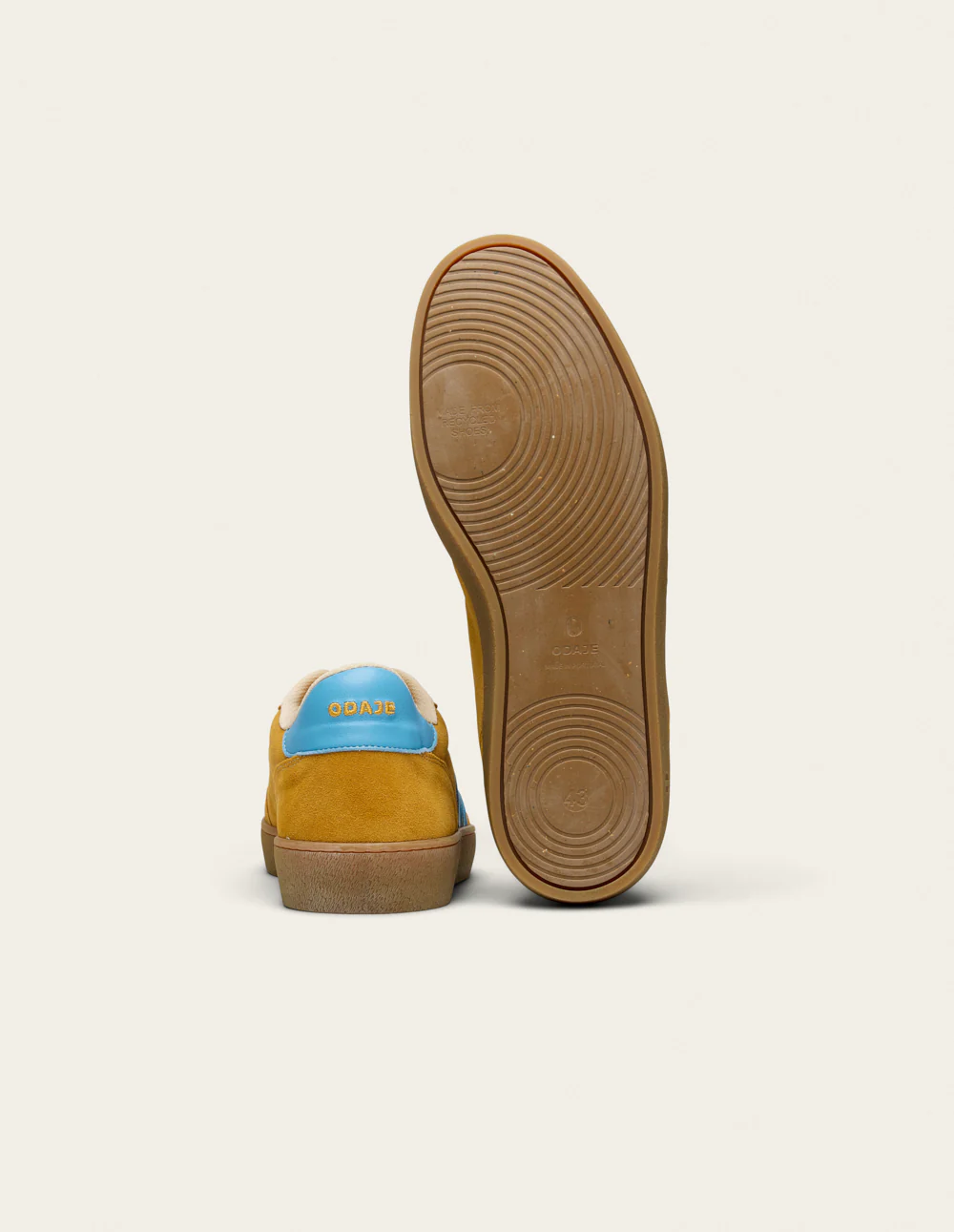 Baskets basses Pablo - Ocre turquoise - Image 8