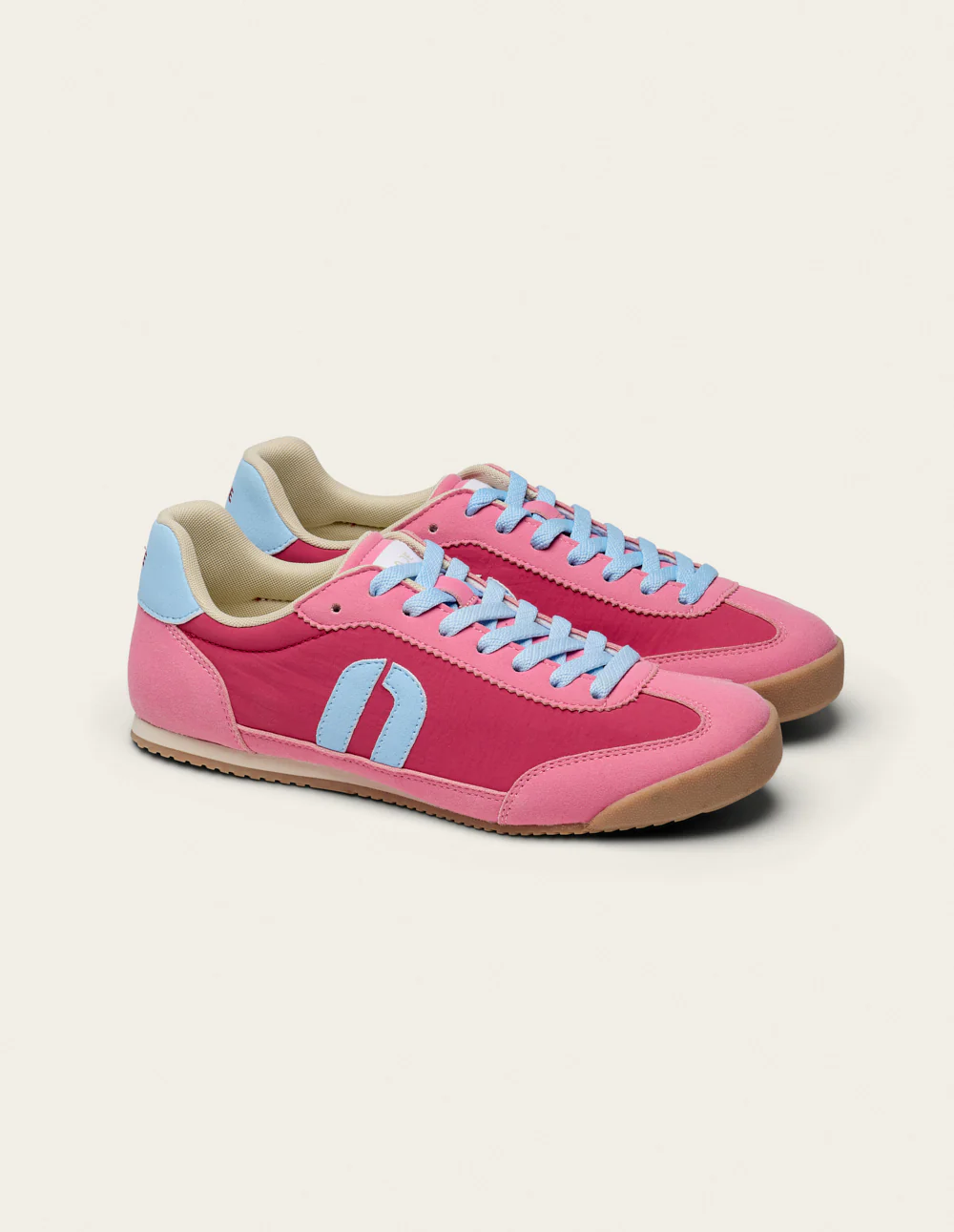 Baskets basses Riya - Rose ciel - Image 3