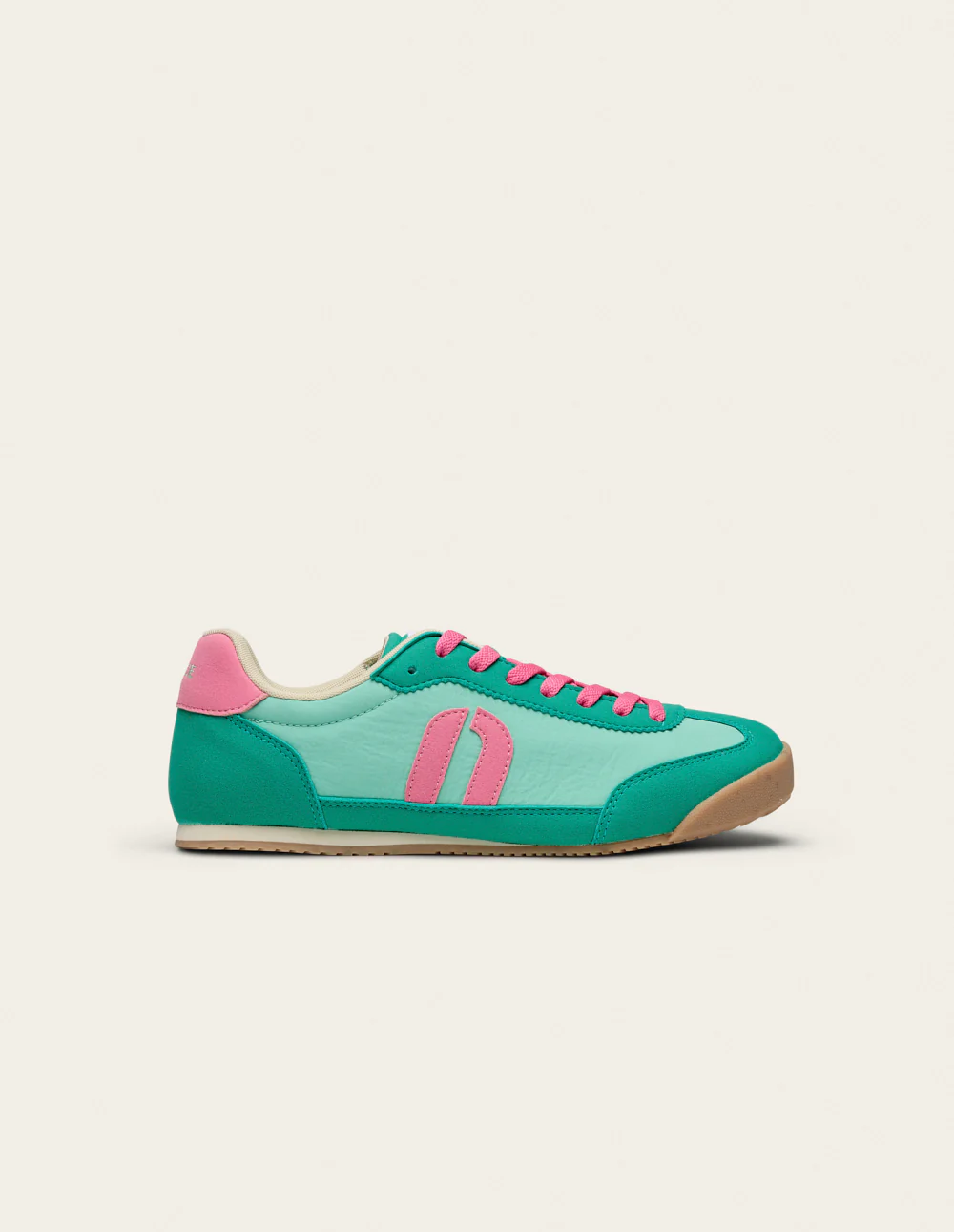 Baskets basses Riya - Vert rose