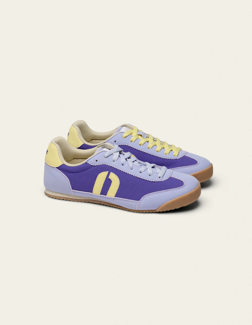 Baskets basses Riya - Violet jaune - Image 2