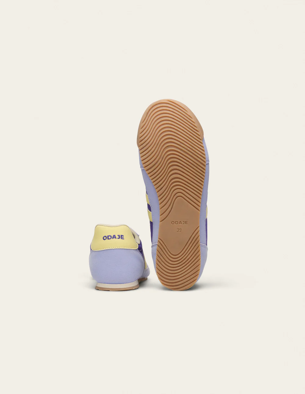 Baskets basses Riya - Violet jaune - Image 6
