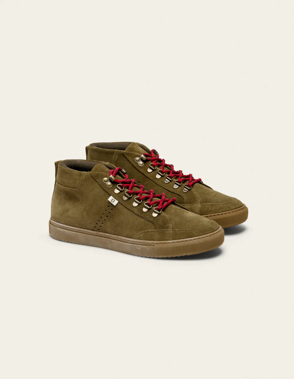 Baskets montantes Christian - Kaki - Image 2