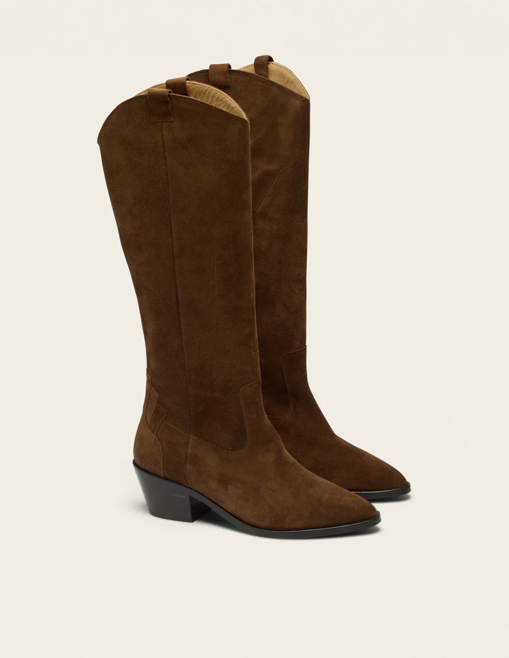 Bottes Tara - Suède marron - Image 2