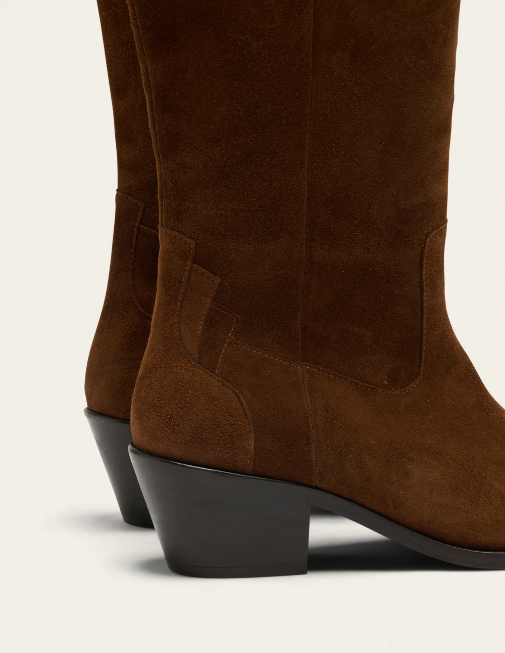 Bottes Tara - Suède marron - Image 3