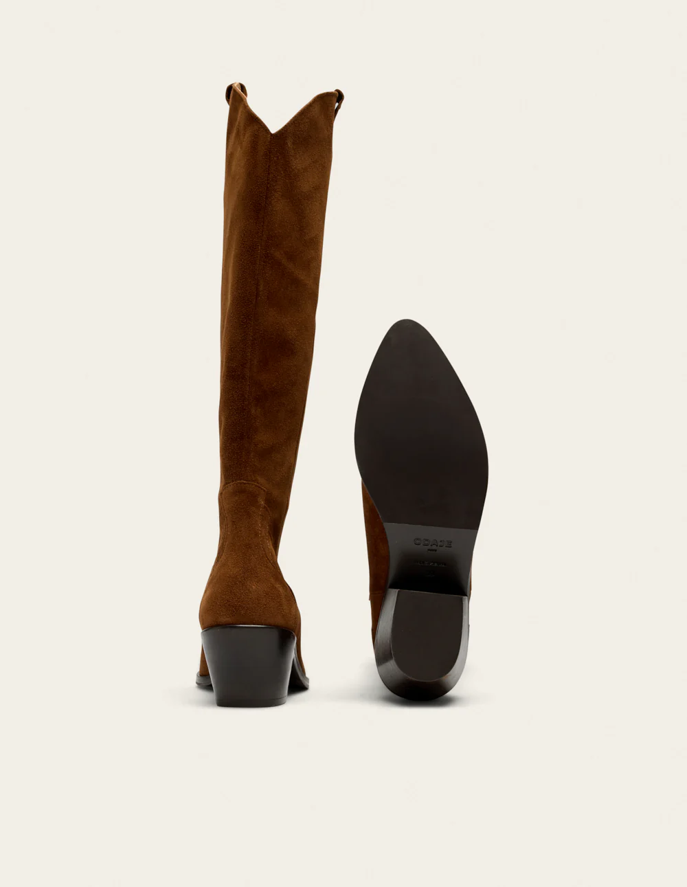 Bottes Tara - Suède marron - Image 5