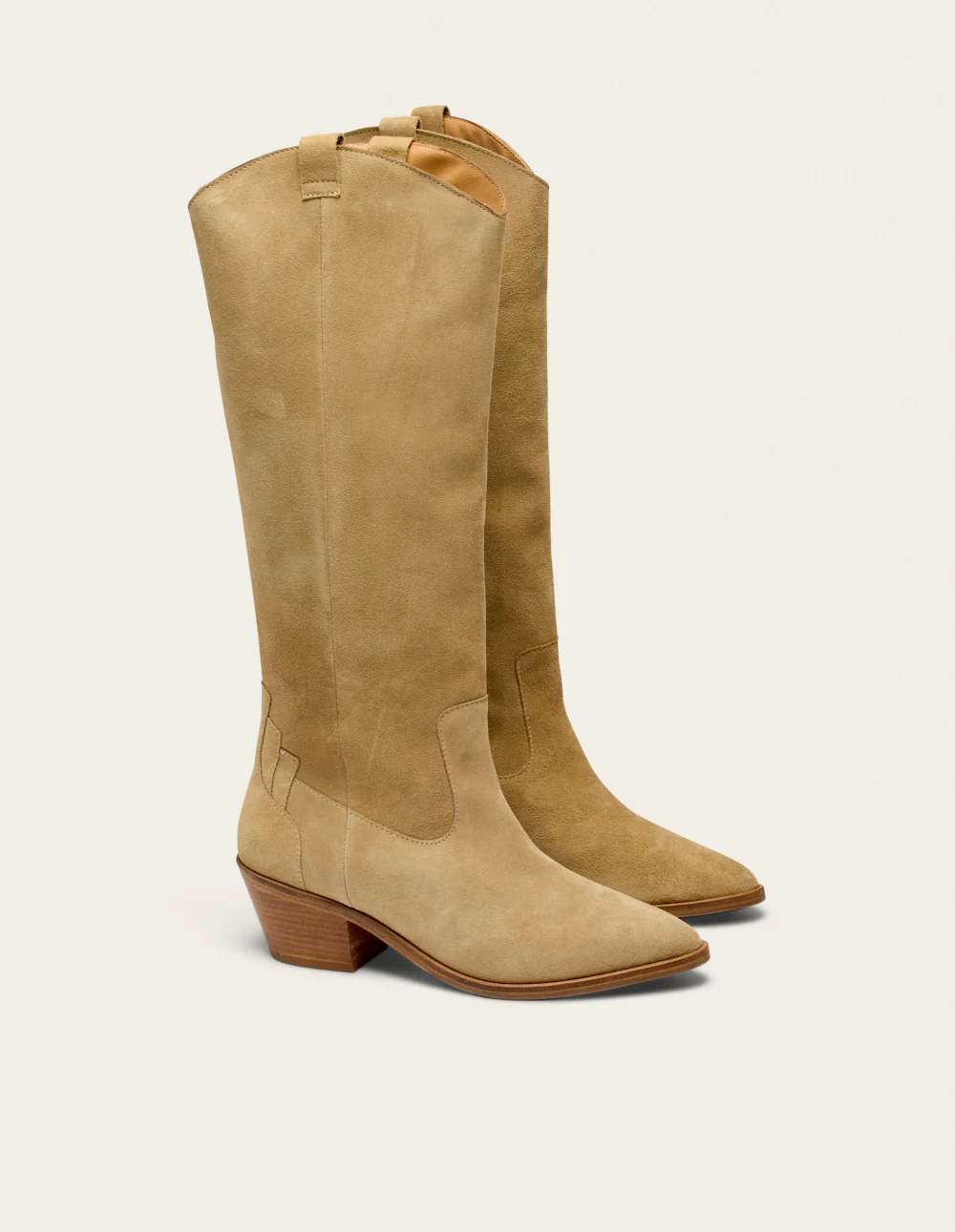 Bottes Tara - Suède taupe - Image 2