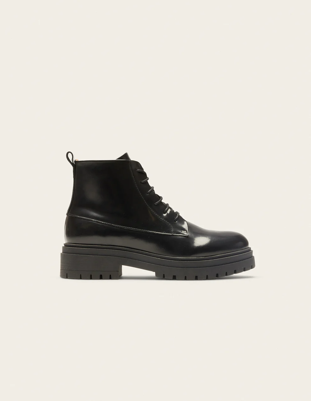 Bottines à lacets Bérénice - Cuir box noir - Image 4