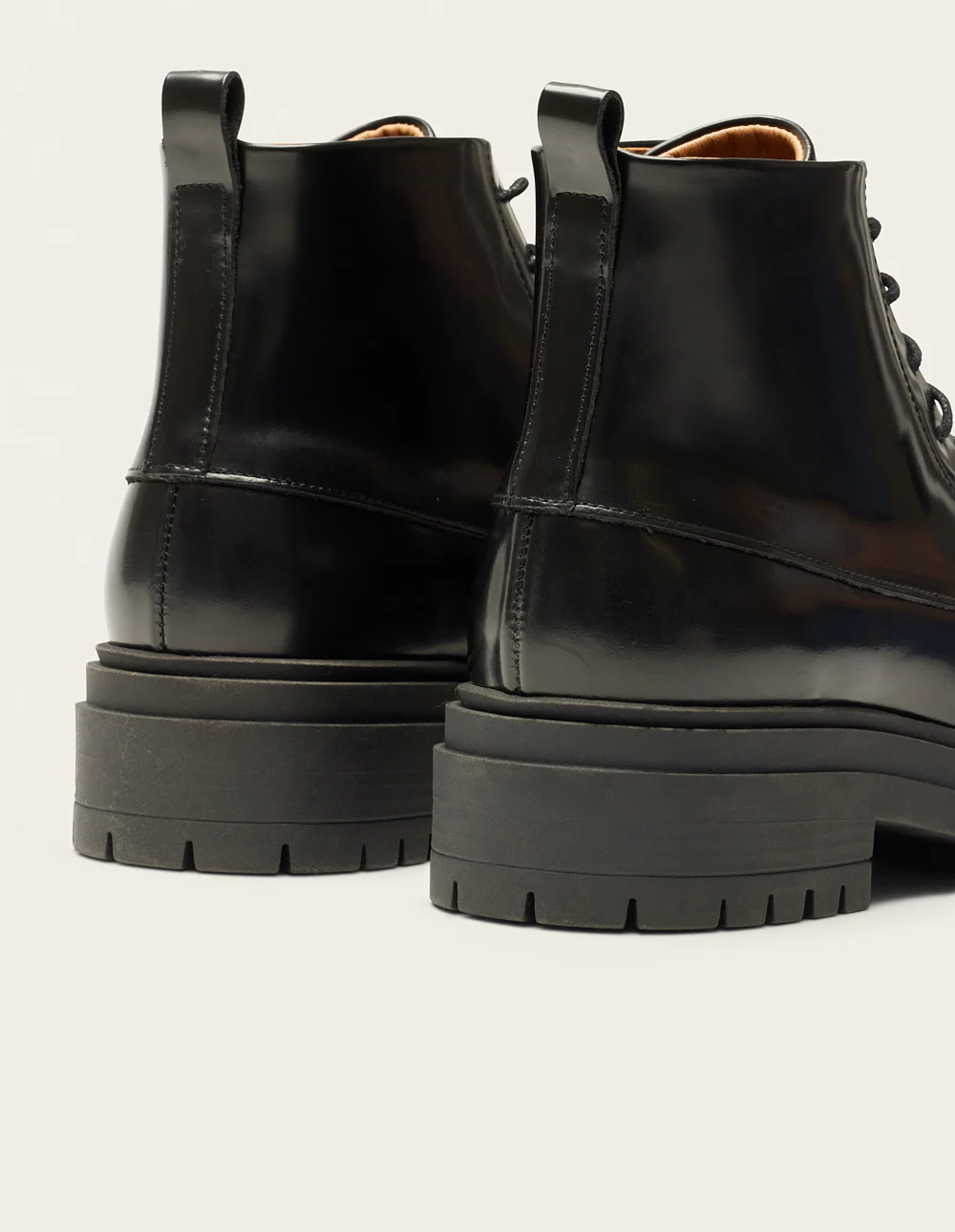 Bottines à lacets Bérénice - Cuir box noir - Image 6