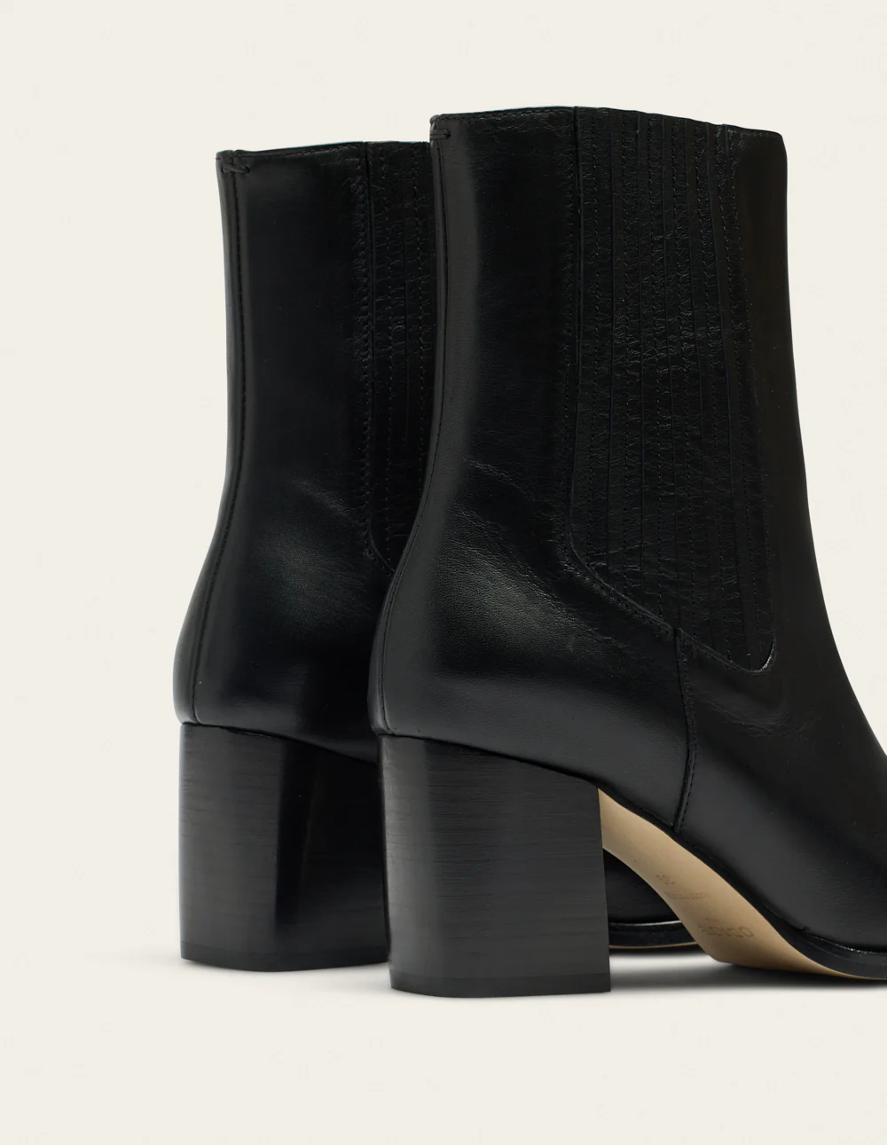 Bottines à talons Divo - Cuir noir - Image 4