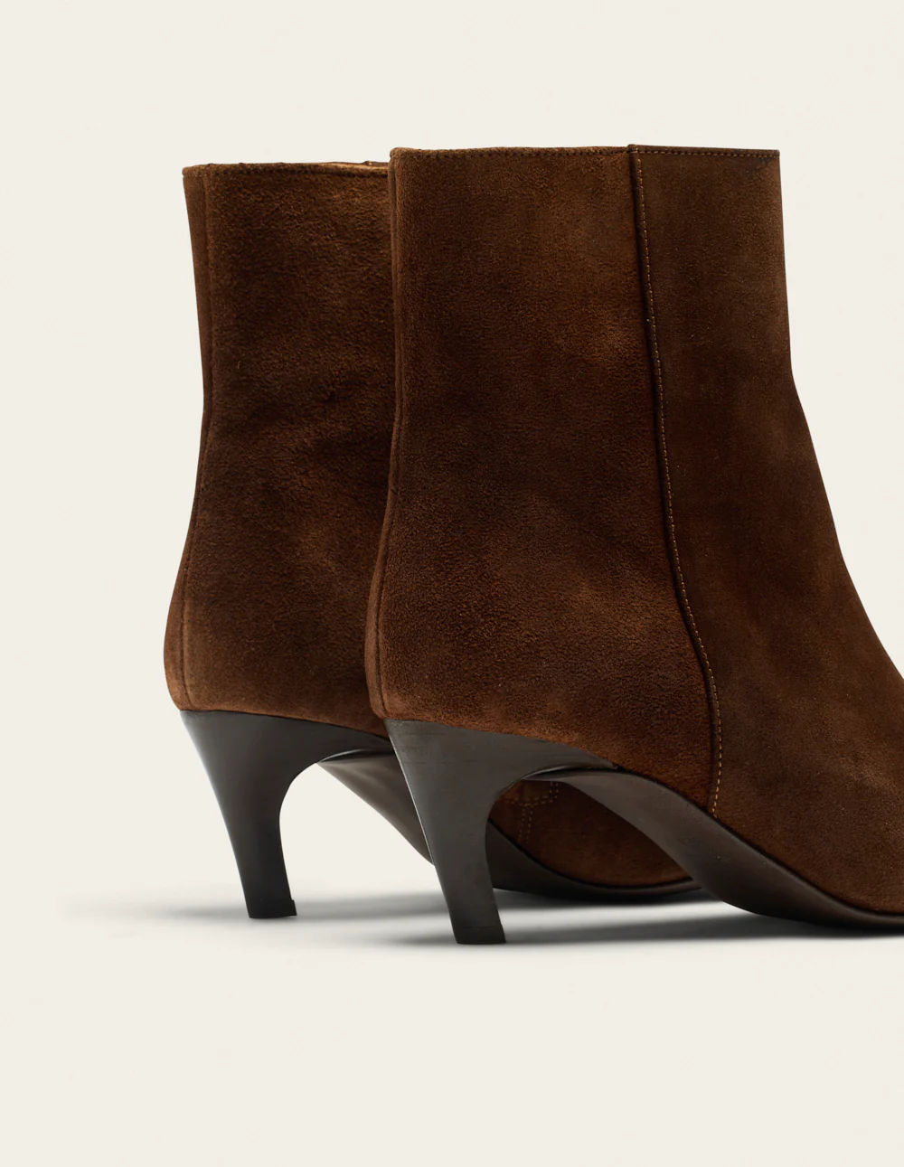 Bottines à talons Dolores - Suède marron - Image 3
