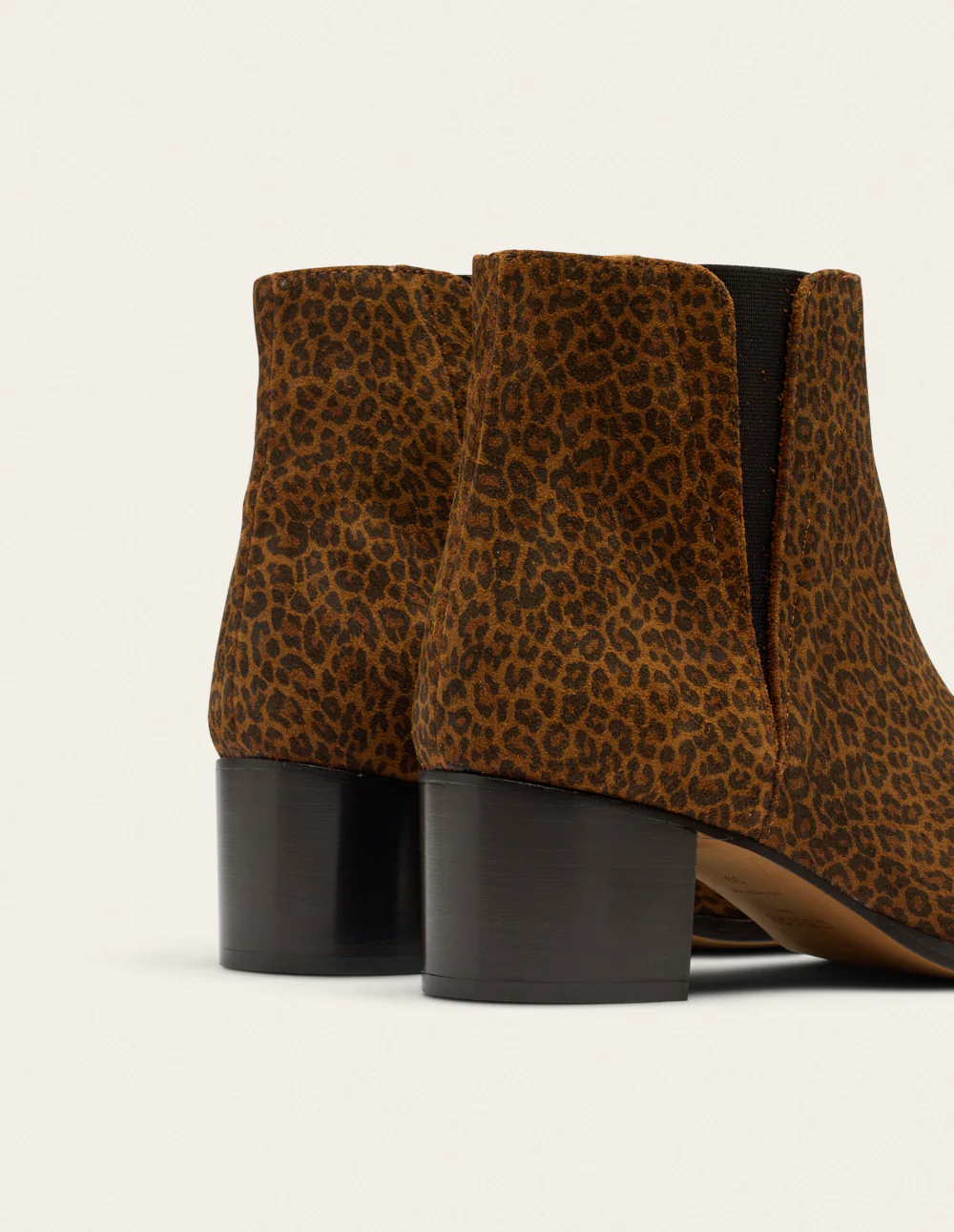 Bottines à talons Jeanne M - Suède léopard - Image 5