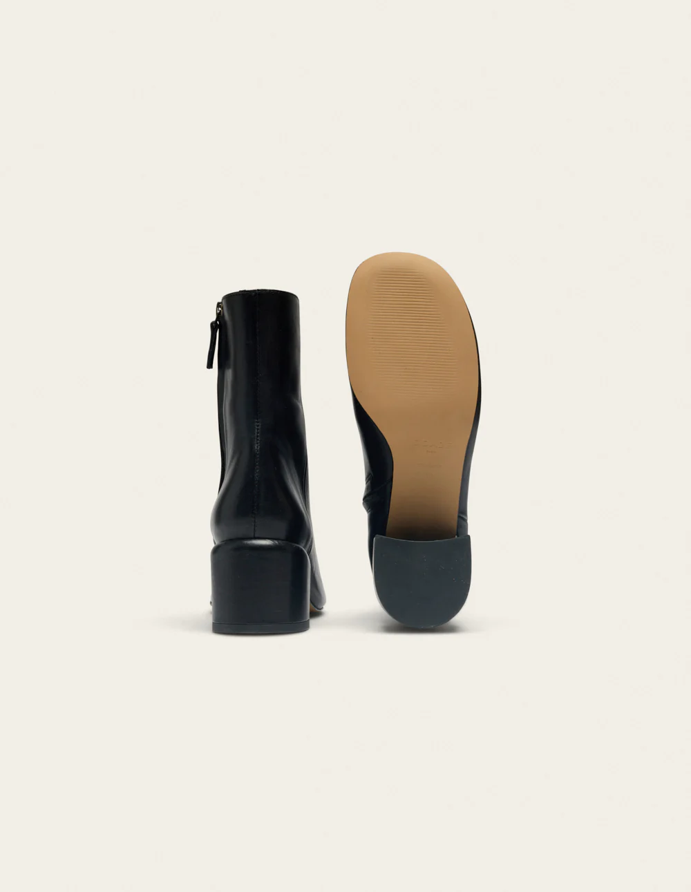 Bottines à talons Tasmin - Cuir noir - Image 5