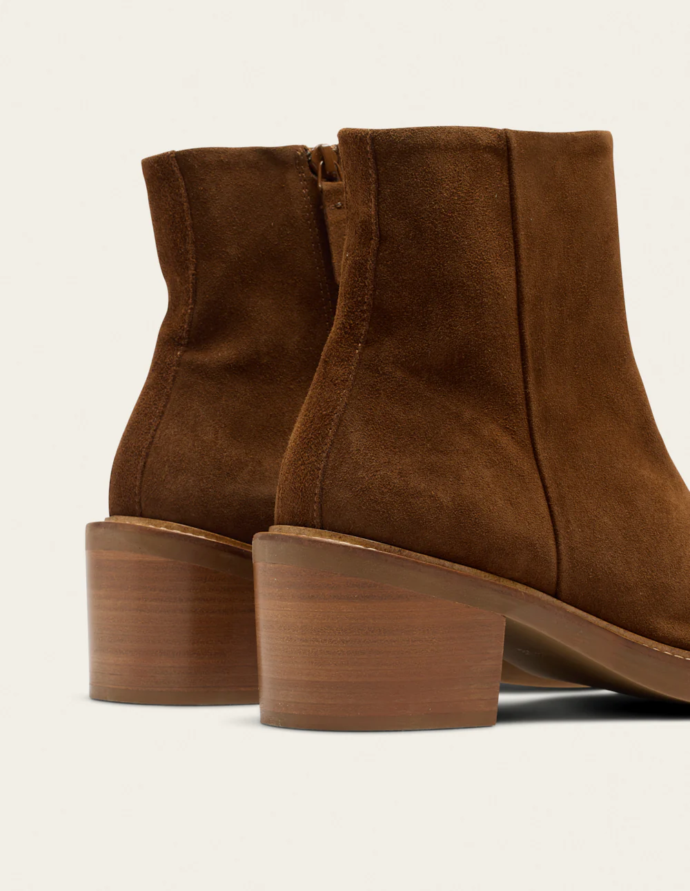 Bottines à talons Véronique - Suède marron - Image 3