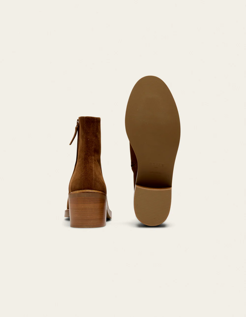 Bottines à talons Véronique - Suède marron - Image 4
