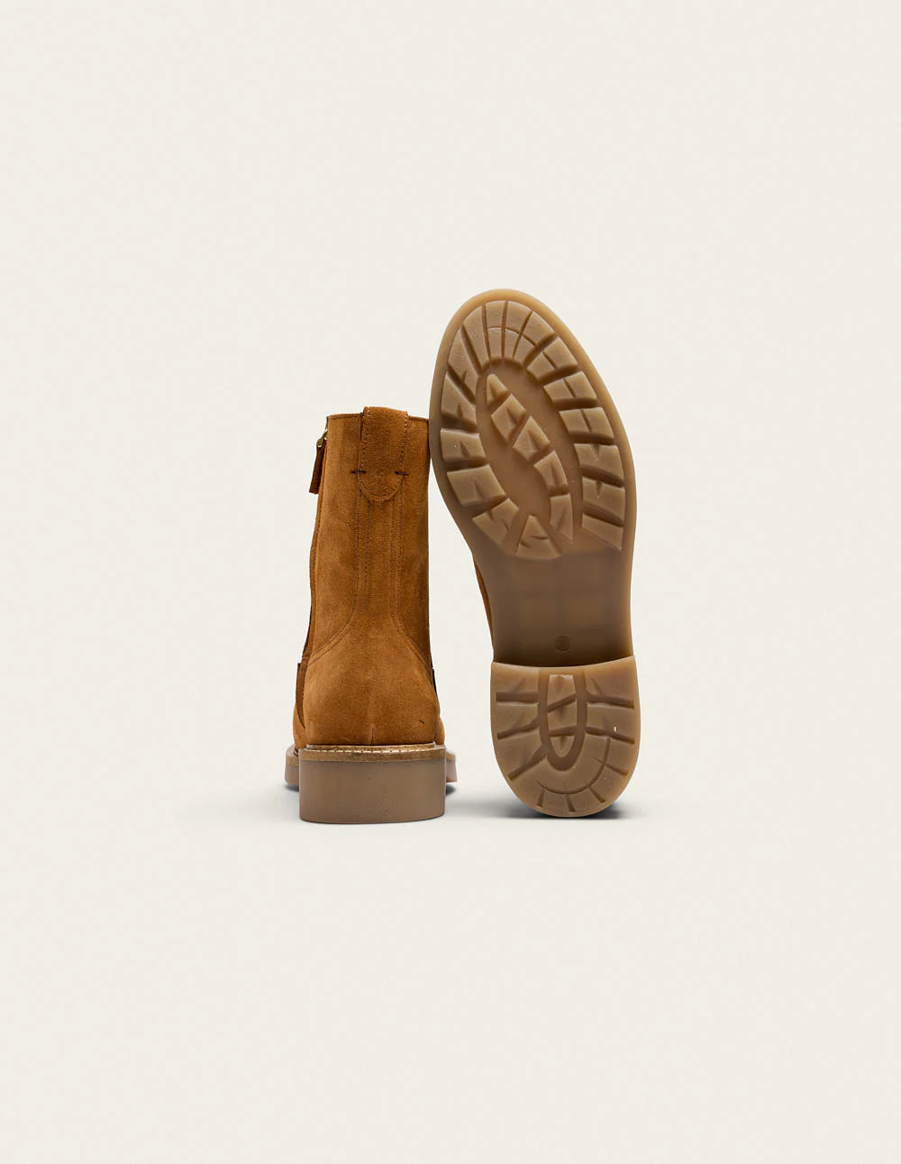 Bottines Aris - Suède ambre - Image 4