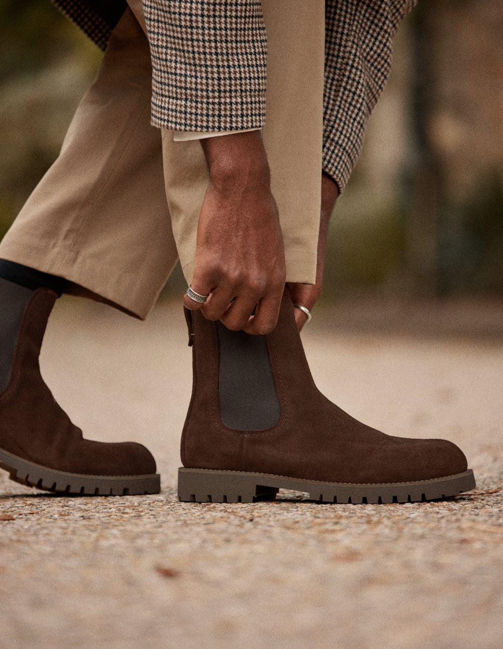 Bottines Barel - Suède marron - Image 3