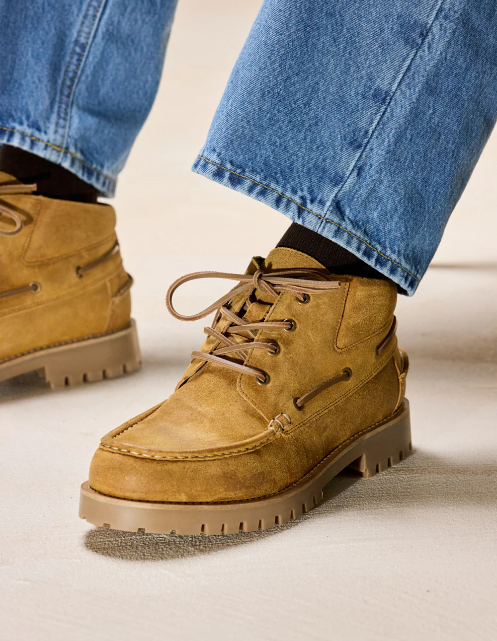 Bottines Dalvi - Suède huilé marron - Image 3