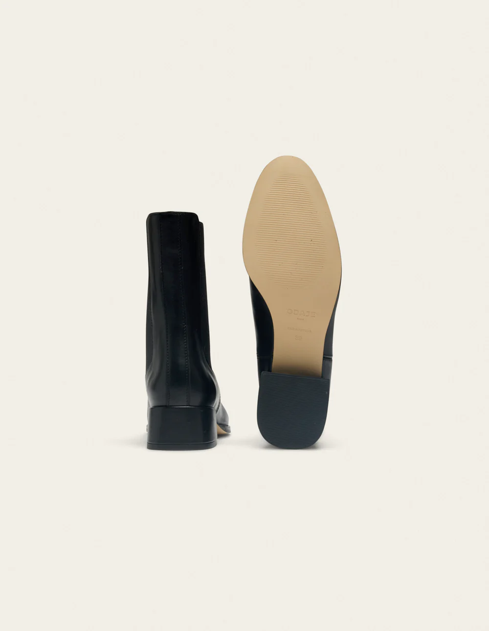 Bottines Delina - Cuir noir - Image 7