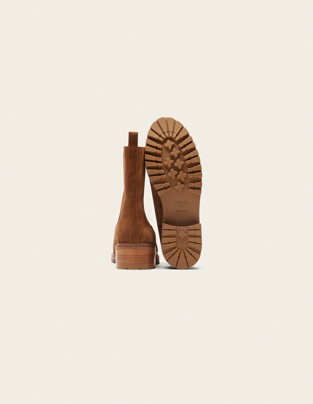 Bottines Dorianne - Suède marron - Image 4