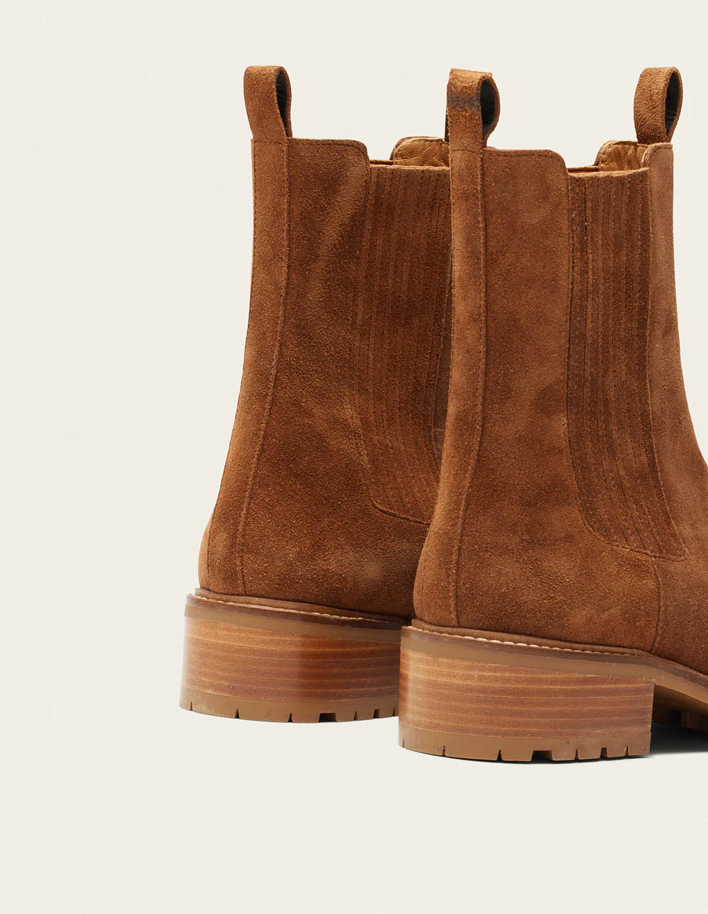 Bottines Dorianne - Suède marron - Image 6