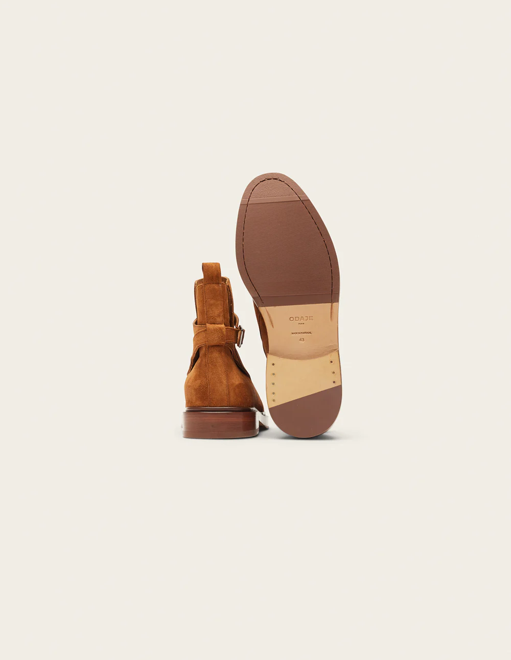 Bottines Gaetan - Suède marron - Image 7