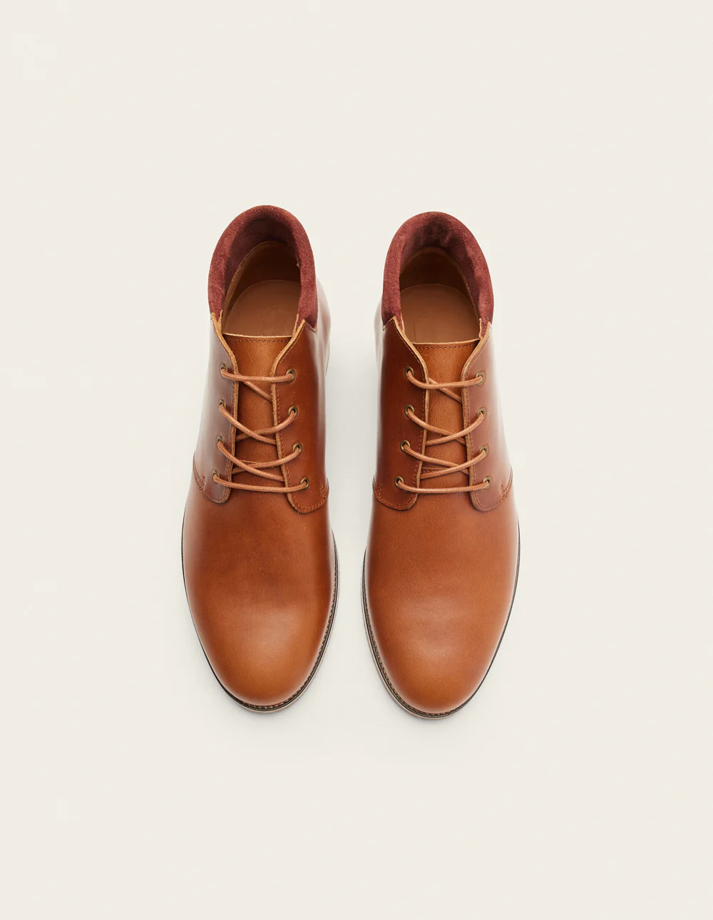 Bottines Gaultier - Cuir pull-up terracotta - Image 5