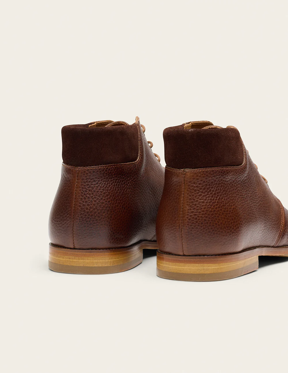 Bottines Gaultier - Pull-up Grainé Marron - Image 4