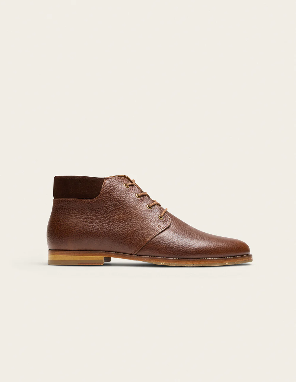 Bottines Gaultier - Pull-up Grainé Marron - Image 5