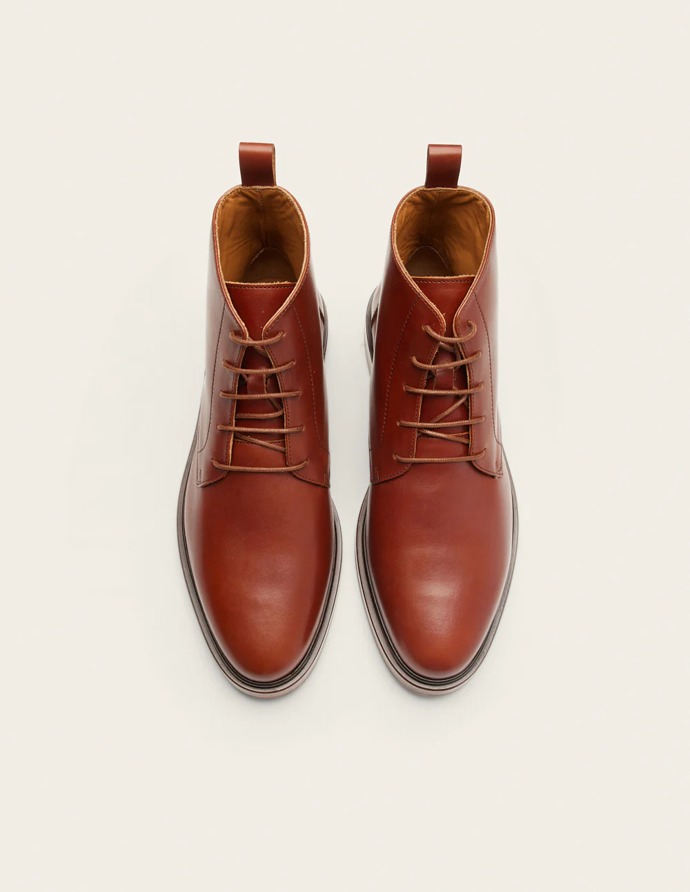 Bottines Guillaume - Cuir cognac - Image 4