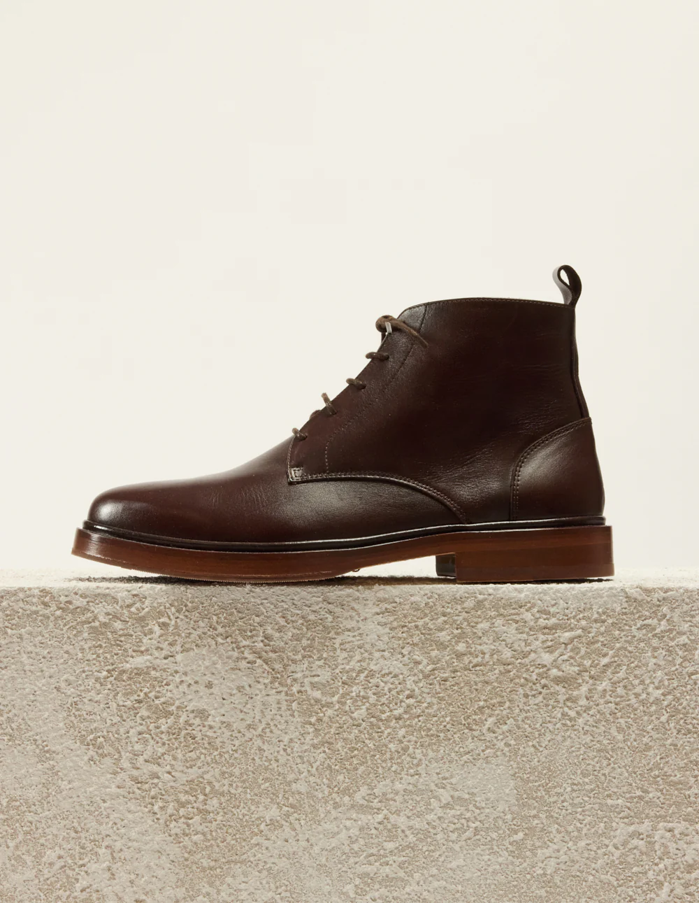 Bottines Guillaume - Cuir marron - Image 3