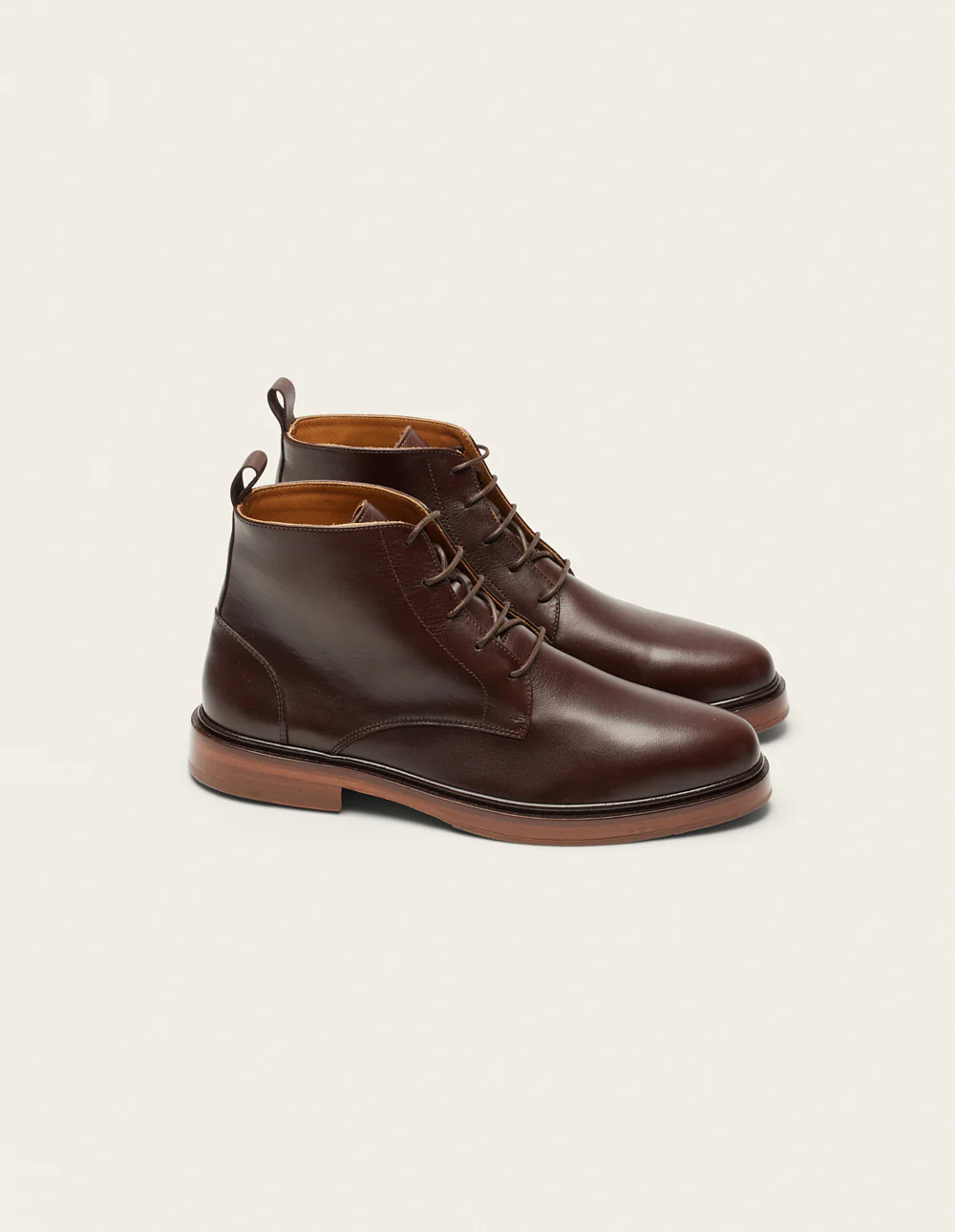 Bottines Guillaume - Cuir marron - Image 4