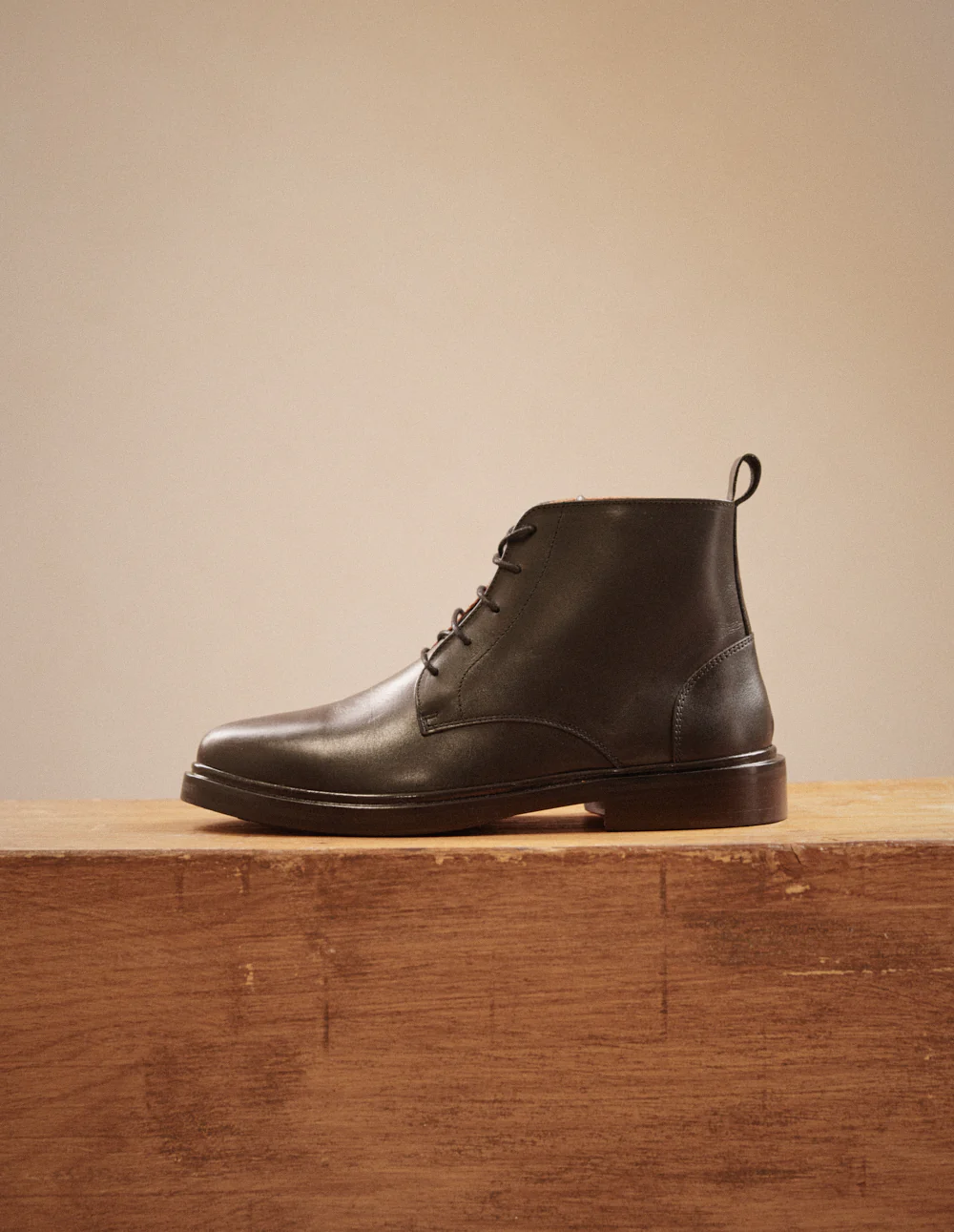 Bottines Guillaume - Cuir noir - Image 3