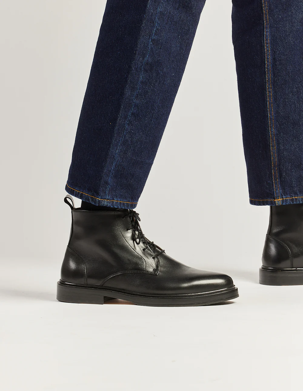 Bottines Guillaume - Cuir noir - Image 7