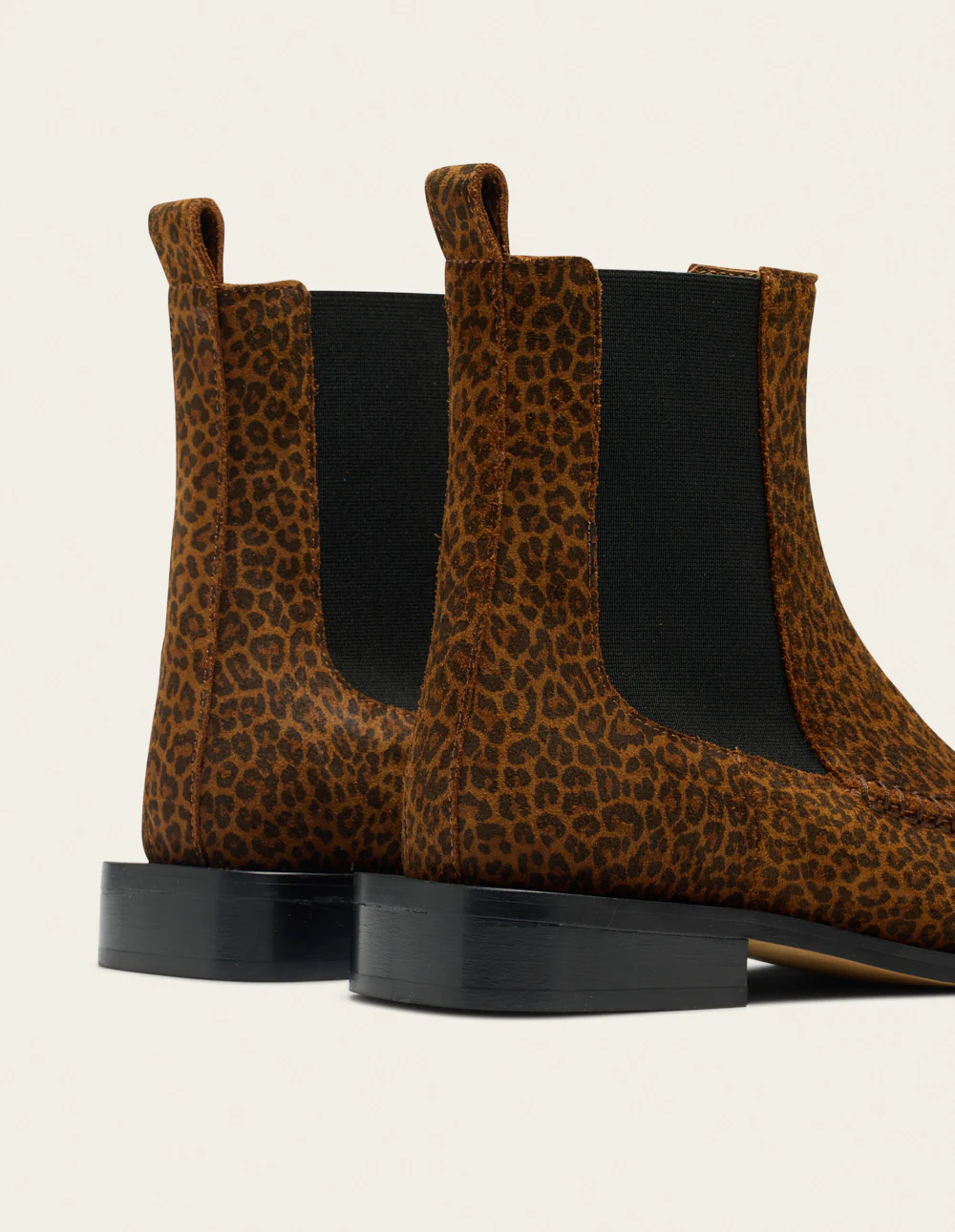 Bottines Iroz - Suède léopard - Image 4