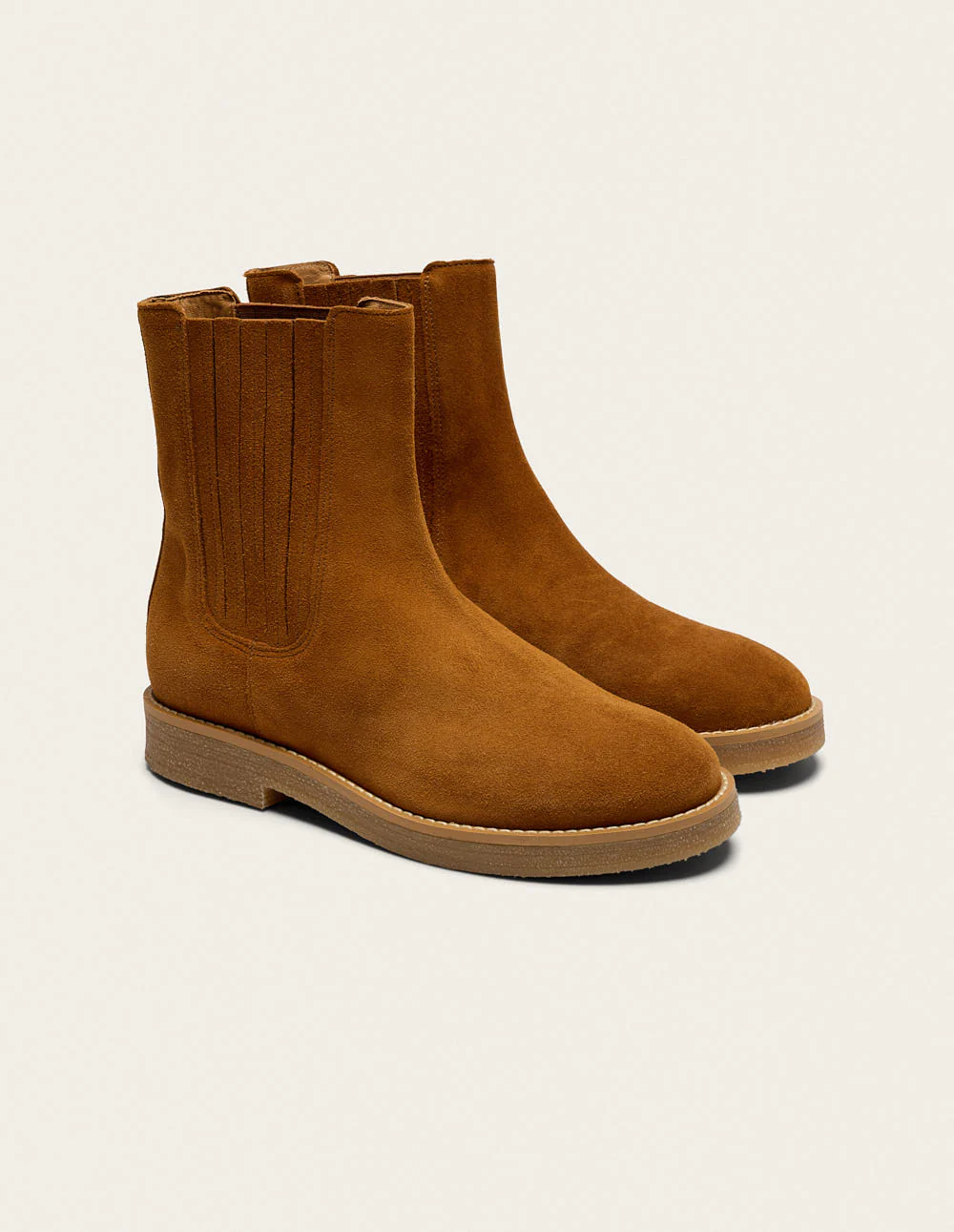 Bottines Isaure - Suède ambre - Image 2