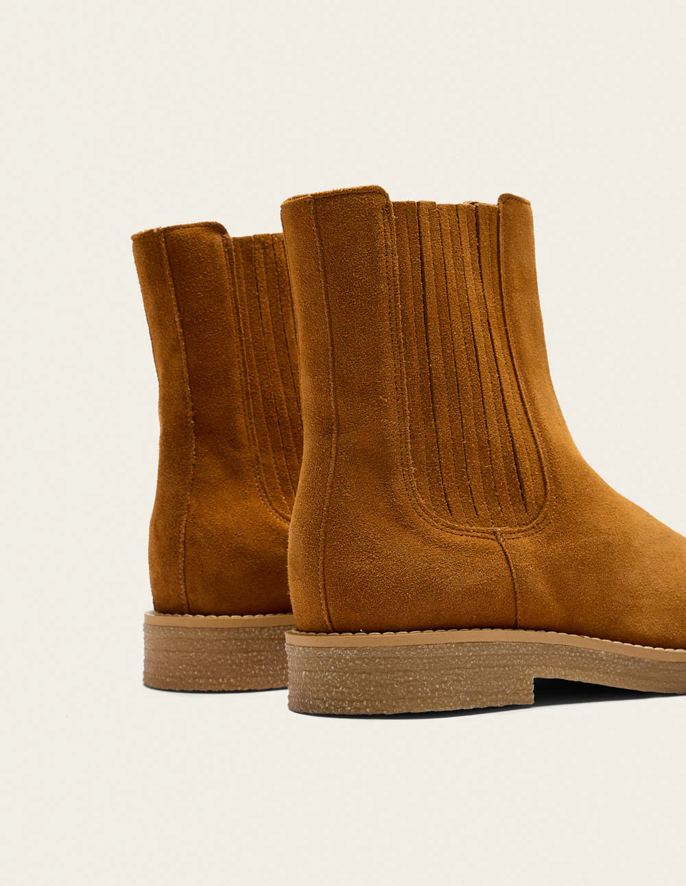 Bottines Isaure - Suède ambre - Image 3