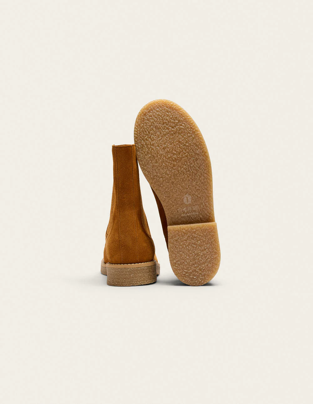 Bottines Isaure - Suède ambre - Image 4